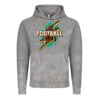 Cloud Rock Football Vibes Vintage Hoodie - HowdyJamesFarm