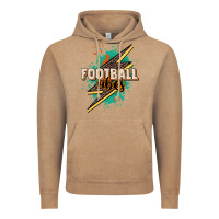 Vintage Coffee Football Vibes Vintage Hoodie - HowdyJamesFarm