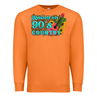 Carrot raised 90's country guitar cactus sunflower's Premium Sweatshirt - Artiststas