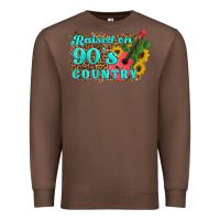 Chestnut raised 90's country guitar cactus sunflower's Premium Sweatshirt - Artiststas
