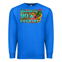 True Royal raised 90's country guitar cactus sunflower's Premium Sweatshirt - Artiststas