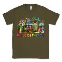 Army Green Mexican Dia De Los Muertos Coffee Cups Classic Tee - texasbilliewilder