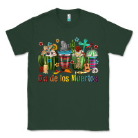 Sports Green Mexican Dia De Los Muertos Coffee Cups Classic Tee - texasbilliewilder