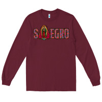 Burgundy suegro our lady of guadalupe 2 Long Sleeve Tee - Jasminsmagicworld