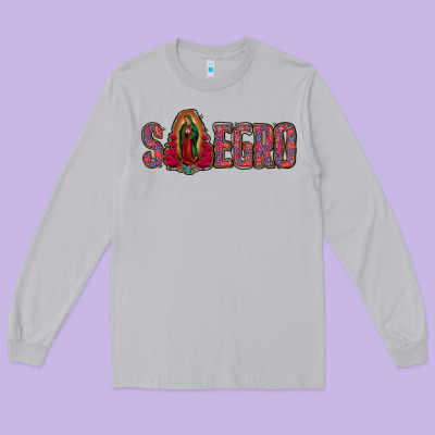 Suegro Our Lady Of Guadalupe 2 Long Sleeve Tee Designed By Jasminsmagicworld