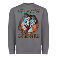 Storm Stay Wild Cowgirl Heavyweight Sweatshirt - FaDigitalArtStudio