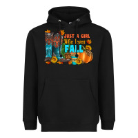 Black jusa a girl who loves fall Heavyweight Hoodie - Artiststas