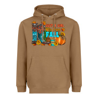 Jusa A Girl Who Loves Fall Heavyweight Hoodie | Teevron