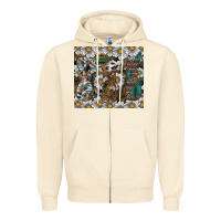 Sandshell easter Zipper Hoodie - CowhideDigitalArt