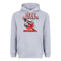 Heather Grey jett lawrence 250 champion leader sx mx champ motocross champion colla Heavyweight Hoodie - minhPixels