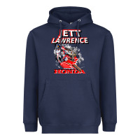 Navy jett lawrence 250 champion leader sx mx champ motocross champion colla Heavyweight Hoodie - minhPixels