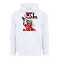 White jett lawrence 250 champion leader sx mx champ motocross champion colla Heavyweight Hoodie - minhPixels
