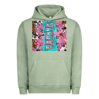 Pigment Oil Green breast cancer awareness strong Urban Hoodie - AdoDesignShop