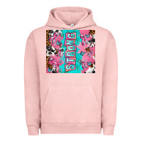 Pigment Salmon breast cancer awareness strong Urban Hoodie - AdoDesignShop