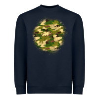 Navy camouflage patch 2 Heavyweight Sweatshirt - BundleAndBundleShop