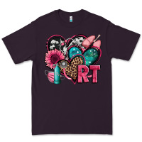 Plum rt respiratory therapist hearts Premium Tee - Jasminsmagicworld