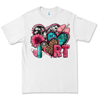 White rt respiratory therapist hearts Premium Tee - Jasminsmagicworld