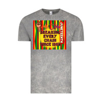 Cloud Rock juneteenth breaking every chain since 1865 Vintage Tee - TumblerDesignByShophia