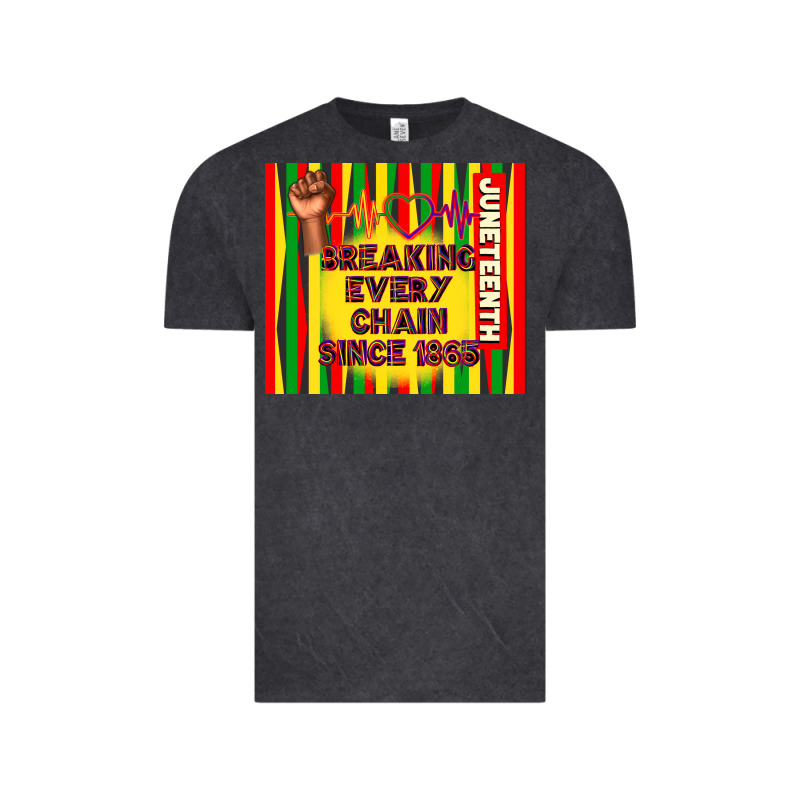 Juneteenth Breaking Every Chain Since 1865 Vintage Tee by TumblerDesignByShophia | Teevron