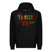 Black Family Christmas 2022 Premium Hoodie - FaDigitalArtStudio
