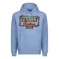 Colony Blue Family Christmas 2022 Premium Hoodie - FaDigitalArtStudio