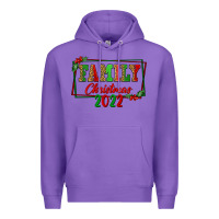 Purple Family Christmas 2022 Premium Hoodie - FaDigitalArtStudio