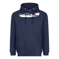 Navy Beechcraft Bonanza  Perfect Gift Heavyweight Hoodie - minhPixels