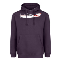 Plum Beechcraft Bonanza  Perfect Gift Heavyweight Hoodie - minhPixels