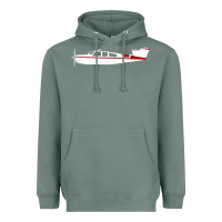 Sage Beechcraft Bonanza  Perfect Gift Heavyweight Hoodie - minhPixels