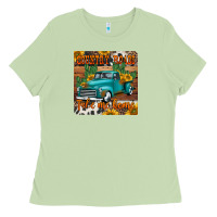 Matcha country roads take me home truck coaster Ladies Tee - Jasminsmagicworld