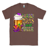 Chestnut Mardi Gras and beer Classic Tee - NancyCooperArtShop