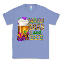 Colony Blue Mardi Gras and beer Classic Tee - NancyCooperArtShop