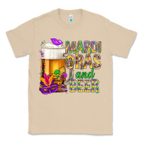 Mushroom Mardi Gras and beer Classic Tee - NancyCooperArtShop