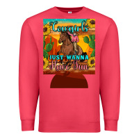 Cardinal cowgirls just wanna have fun 12 oz can cooler (regular) Premium Sweatshirt - Artiststas