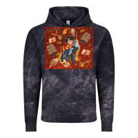 Cloud Black wizard boy with magic items Vintage Hoodie - TumblerDesignByShophia