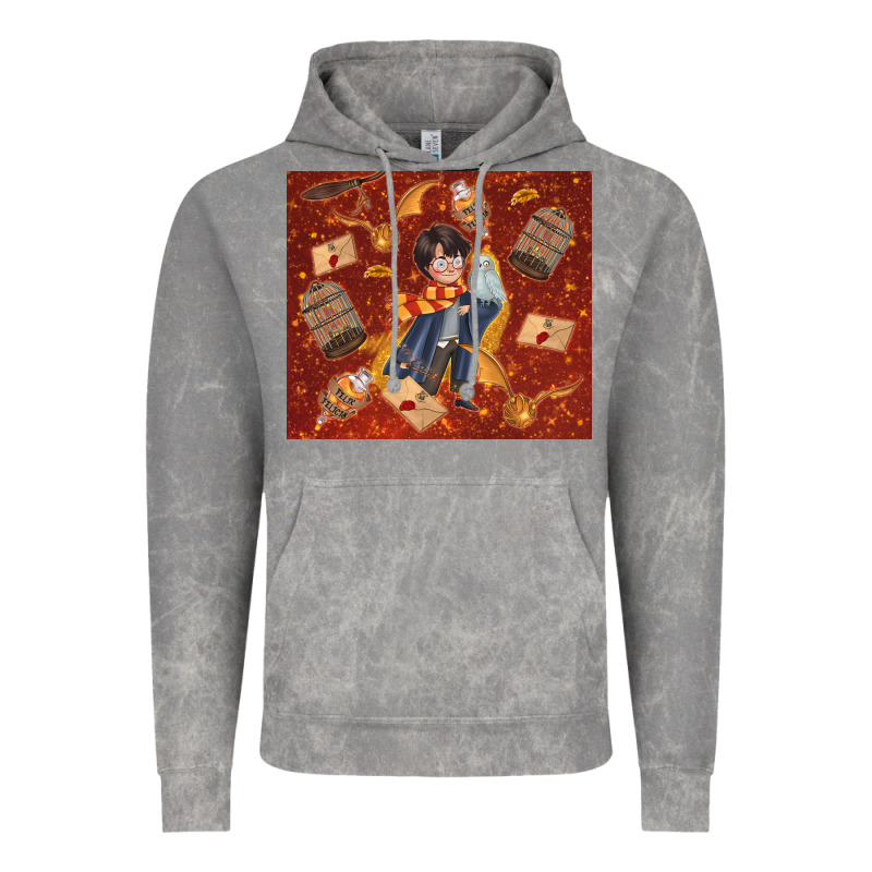 Wizard Boy With Magic Items Vintage Hoodie by TumblerDesignByShophia | Teevron