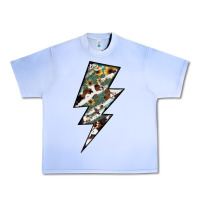 Grape Ice Lightning Bolt Urban Heavy Tee - JahusDesignShop