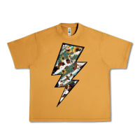 Peanut Butter Lightning Bolt Urban Heavy Tee - JahusDesignShop