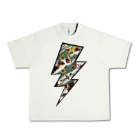 Pistachio Lightning Bolt Urban Heavy Tee - JahusDesignShop