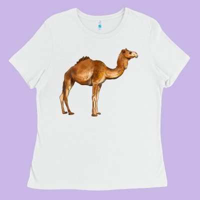 Camel Ladies Tee Designed By Barkaloodesign