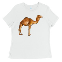 White camel Ladies Tee - BarkalooDesign