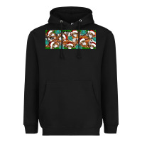 Black Santa skeleton christmas Heavyweight Hoodie - Artiststas
