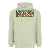 Matcha Santa skeleton christmas Heavyweight Hoodie - Artiststas