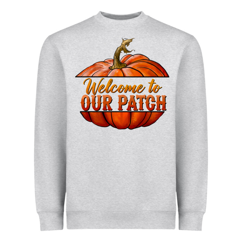 Welcome To Our Patch Heavyweight Sweatshirt by BundleAndBundleShop | Teevron