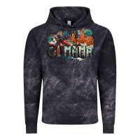 Cloud Black Badass Mama motorcycle Vintage Hoodie - HowdyJamesFarm