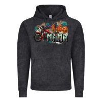 Vintage Black Badass Mama motorcycle Vintage Hoodie - HowdyJamesFarm
