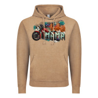 Vintage Coffee Badass Mama motorcycle Vintage Hoodie - HowdyJamesFarm