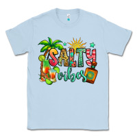 Dusty Blue salty vibes tequila summer Classic Tee - Jasminsmagicworld