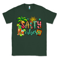 Sports Green salty vibes tequila summer Classic Tee - Jasminsmagicworld