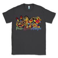 Smoke peace love autism Classic Tee - RacoonDesign